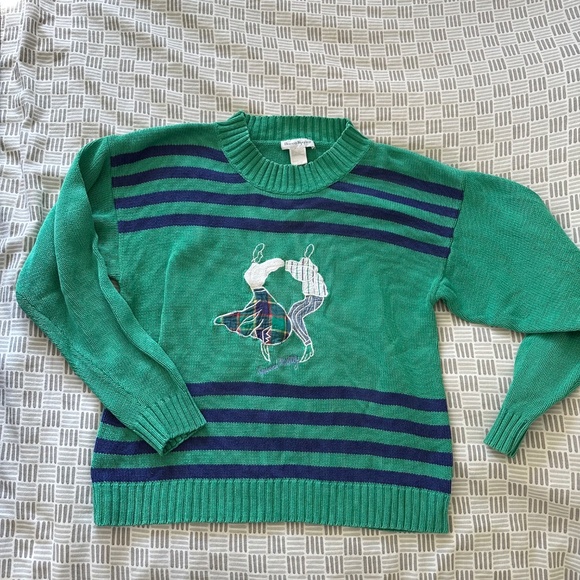 Vintage Bianca Nygard | Women’s Vintage Bianca Nygard Cotton Crew Embroidered - Picture 10 of 10